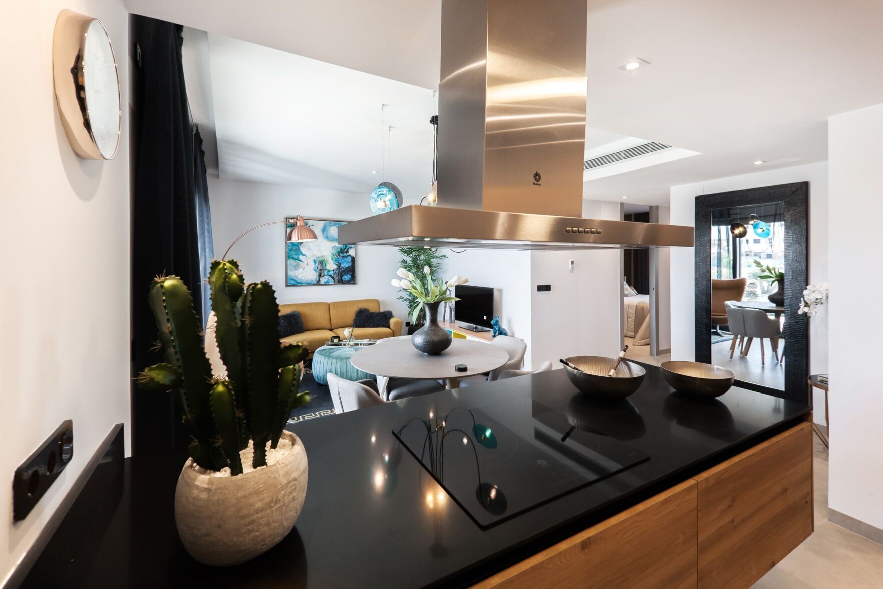 Use the exhaust fan in your kitchen and/or bathroom